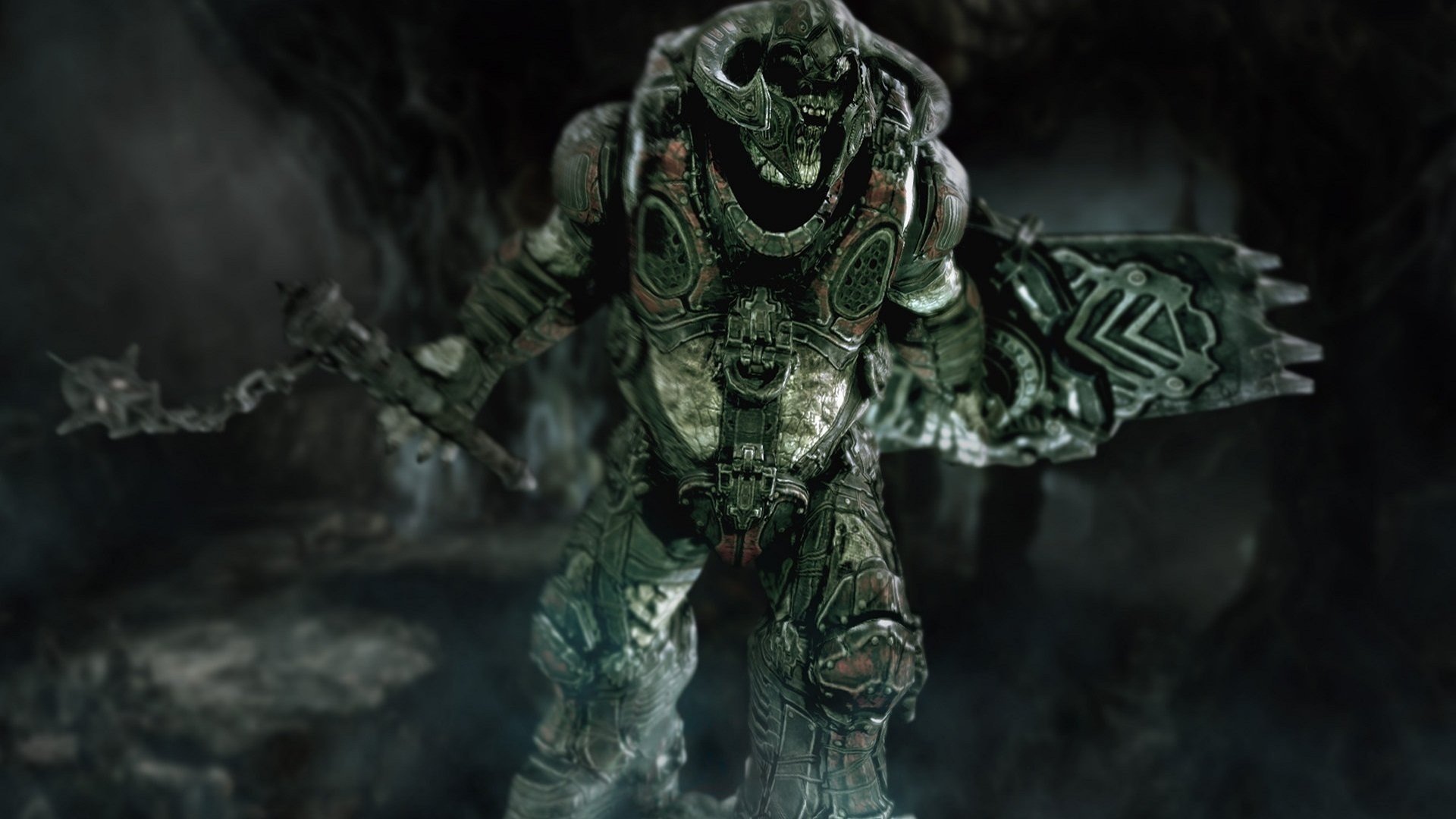 criatura desconocida guerrero armadura of guerra monstruo criatura fantástica dibujos anime monstruos-a