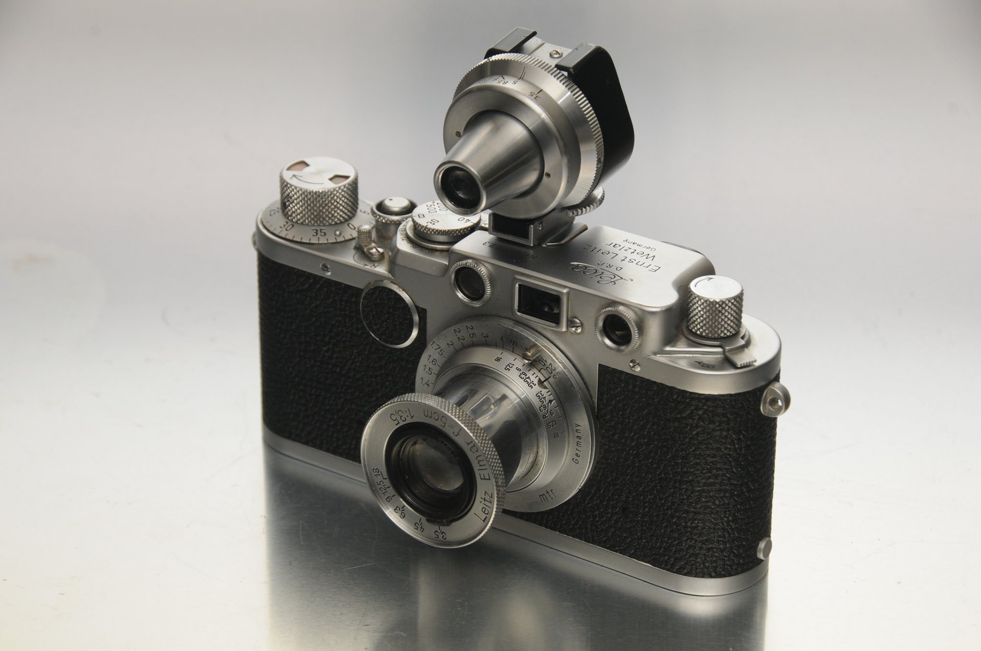 cámara leica iif macro fondo