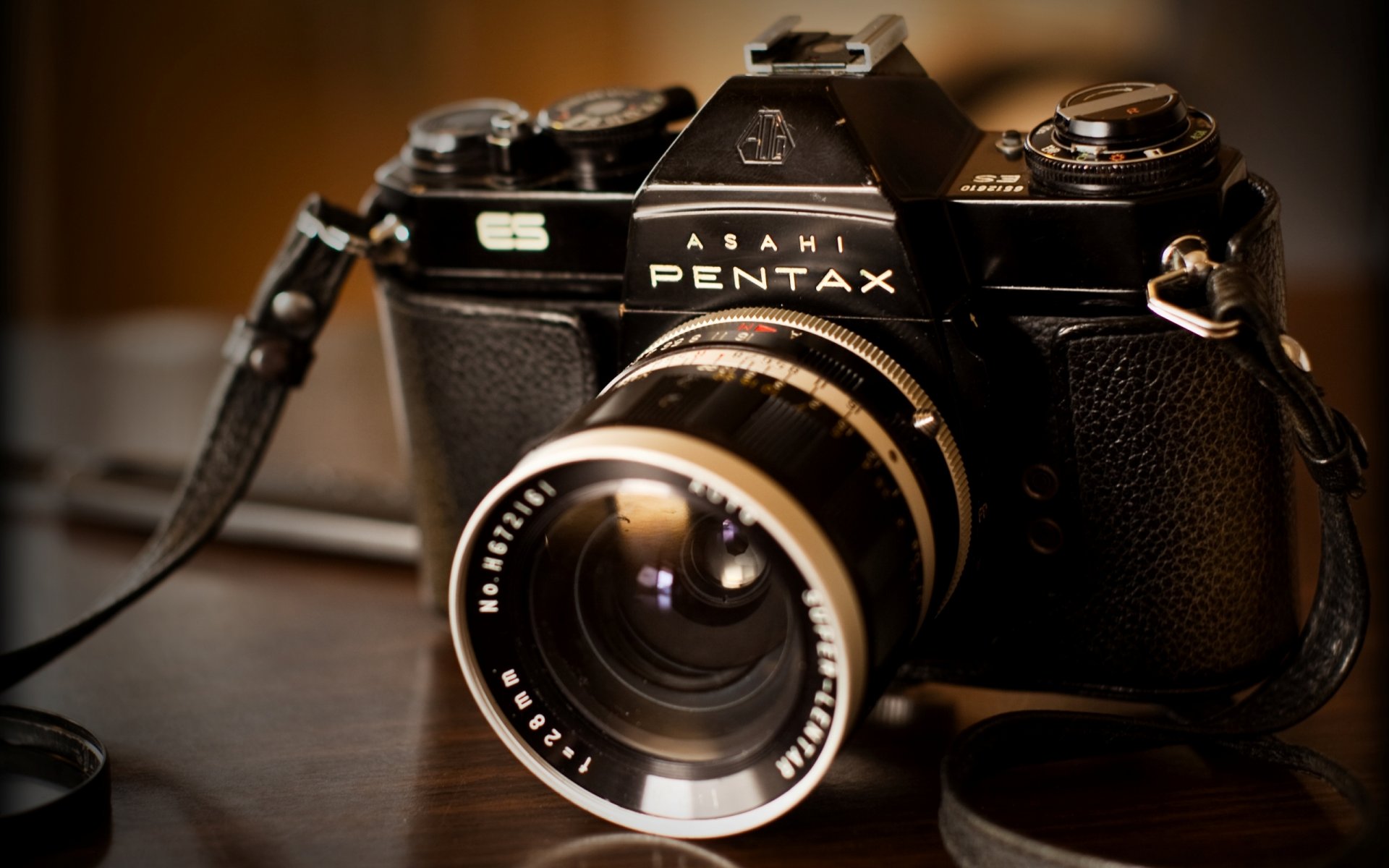 cámara pentax es fondo