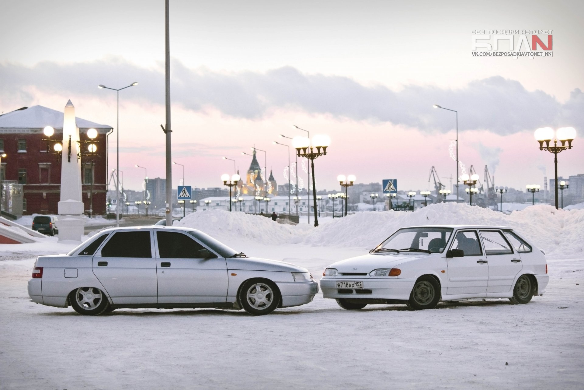 vaz bpan lada auto coche ciudad vaz-2114 samara invierno casa blanco