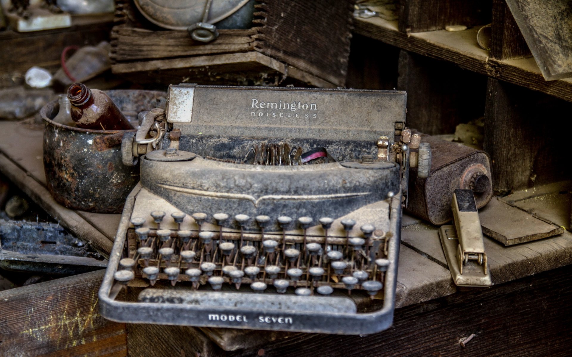 remington modelo siete fondo