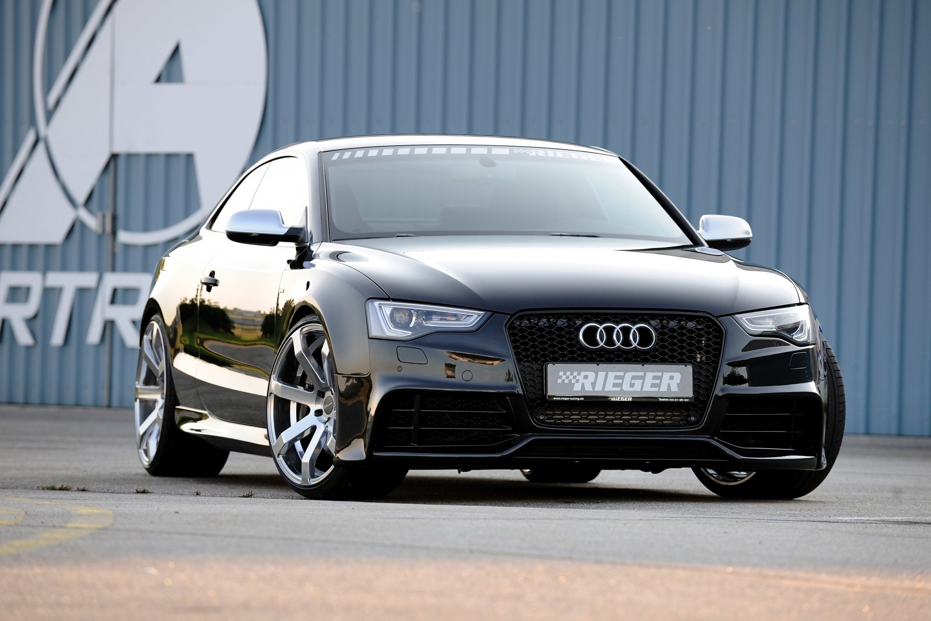 2013 rieger audi a5 s-line coupe audi sedán