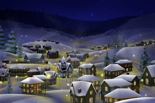 Luces de felicitación de año nuevo, en casa