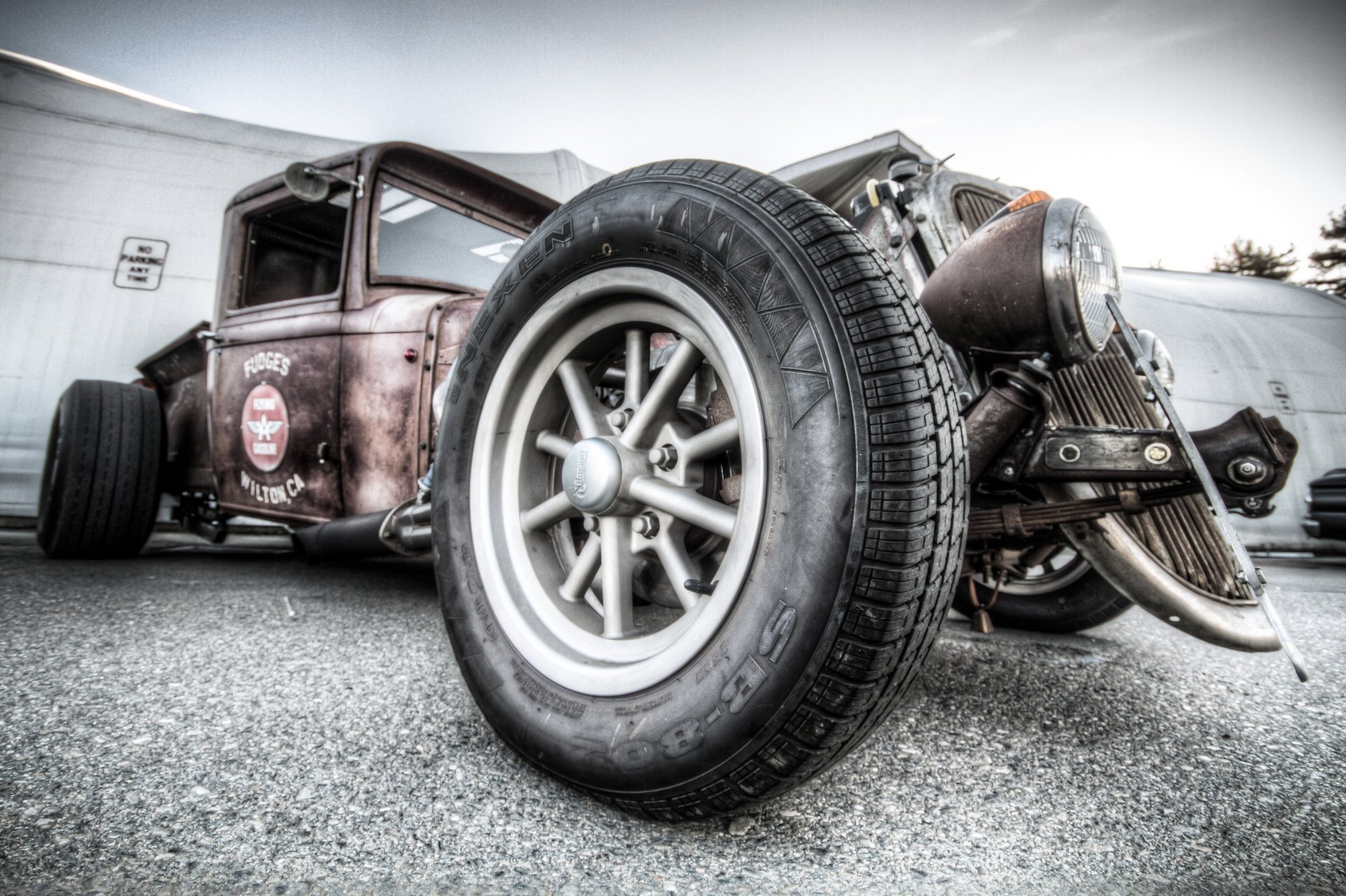 caliente varilla coche clásico coche poder viejo