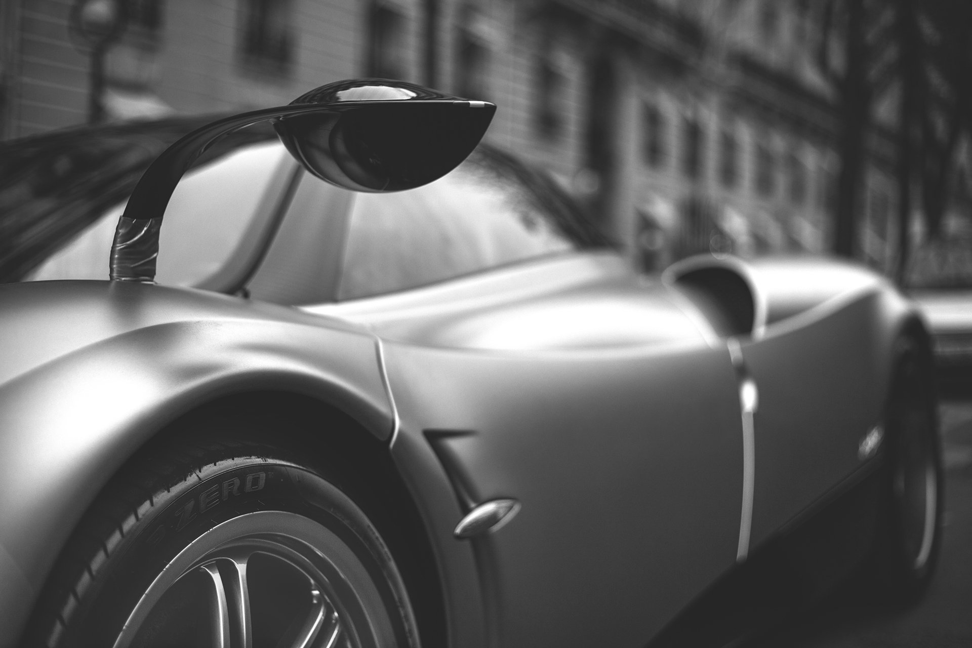 pagani huayra gris fondo