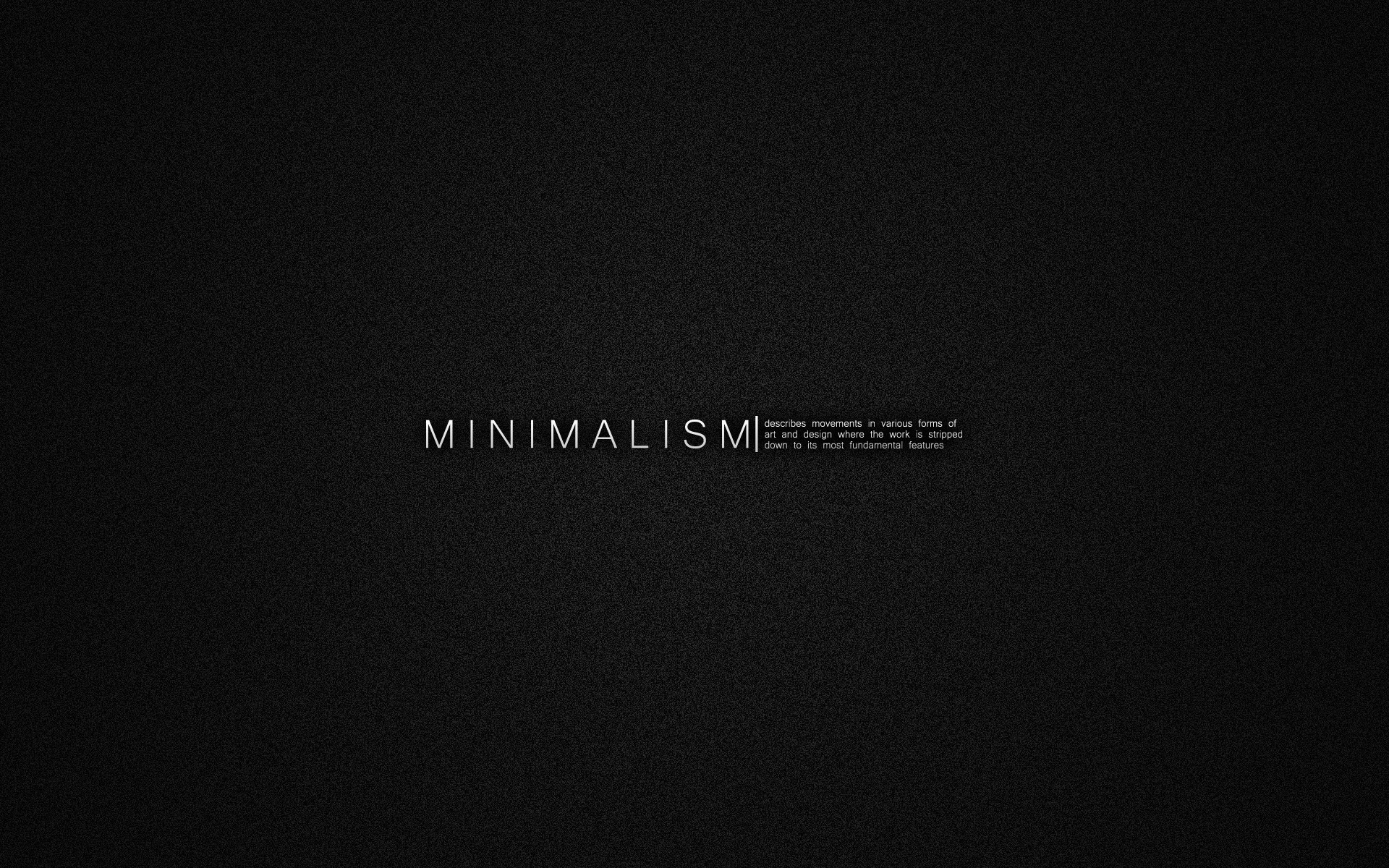 minimalismo título texto