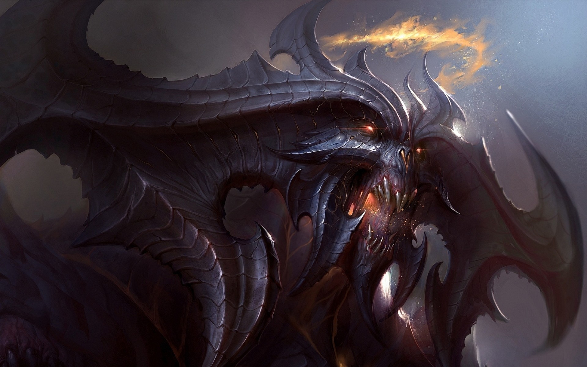 diablo pinturas rpg fantasía oscura buran