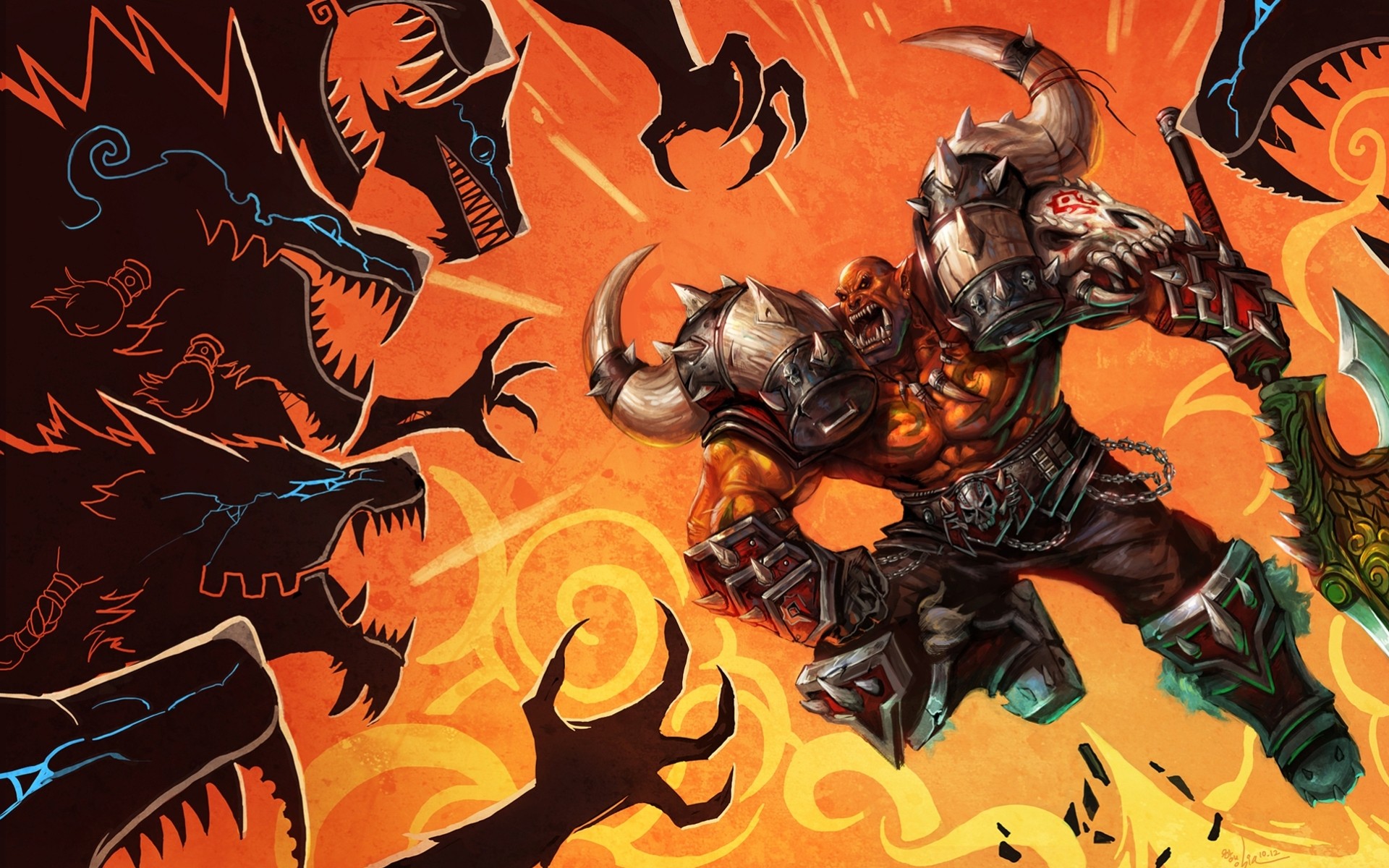 pinturas horda fantasía buran mmorpg