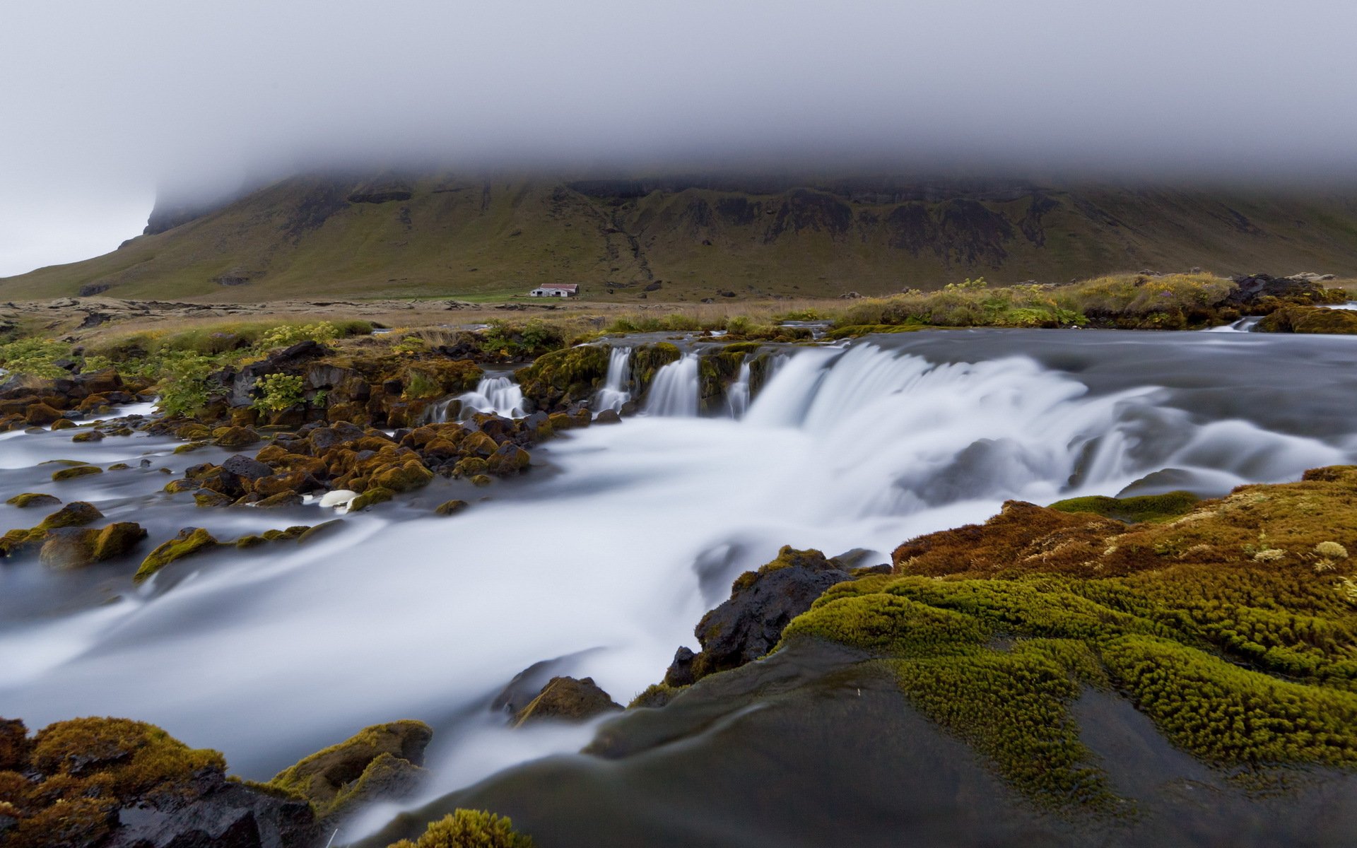 río niebla naturaleza