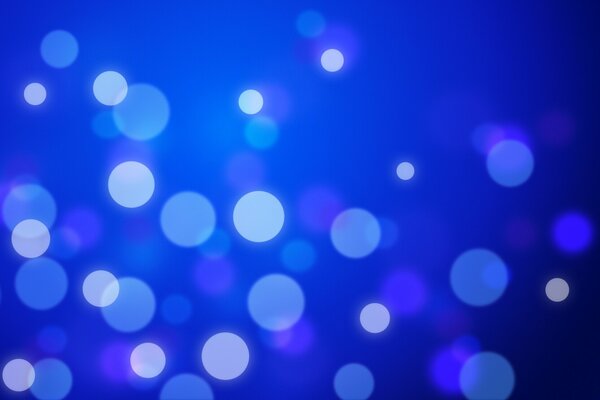 Patrones de círculos en azul
