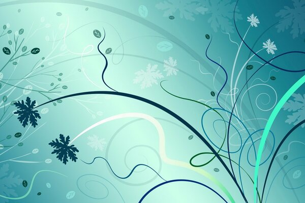 Marco con líneas de flexión sobre fondo turquesa