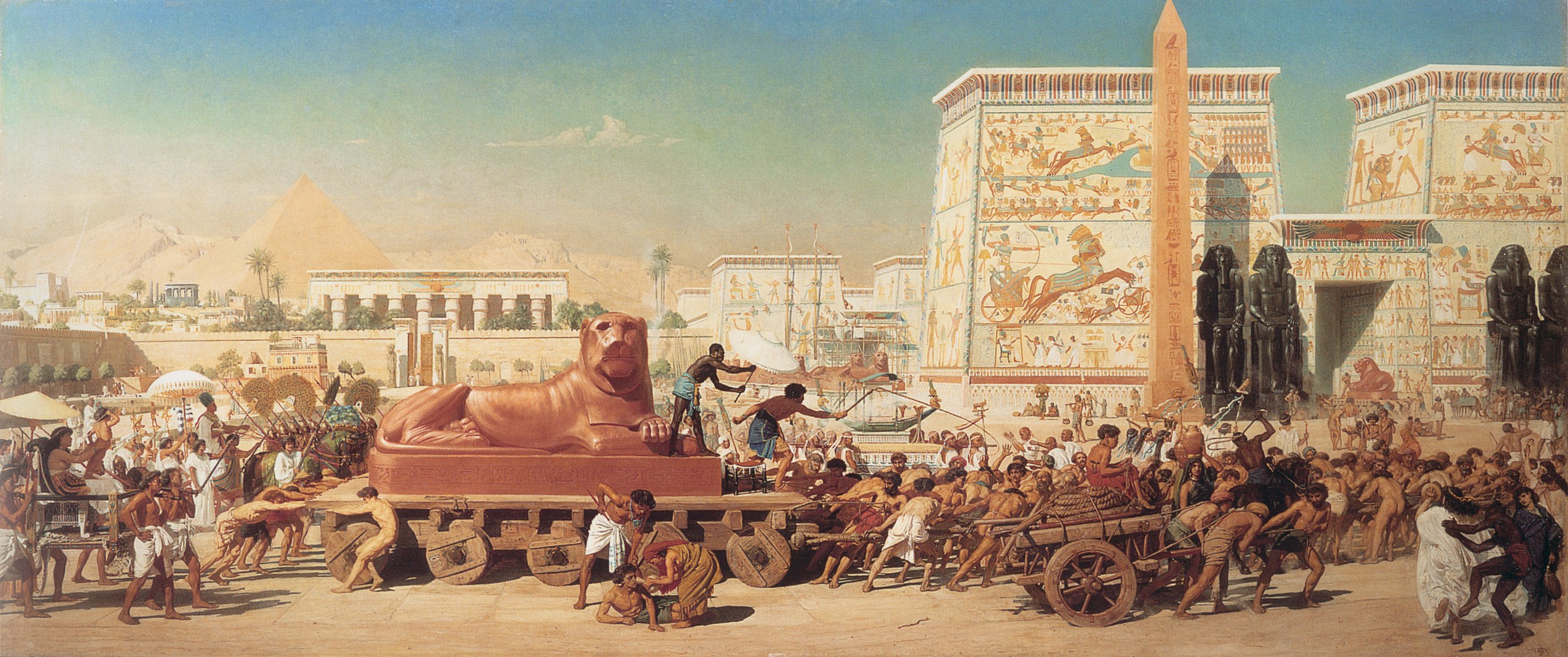 pintura pintura israel en egipto 1867 edward poynter