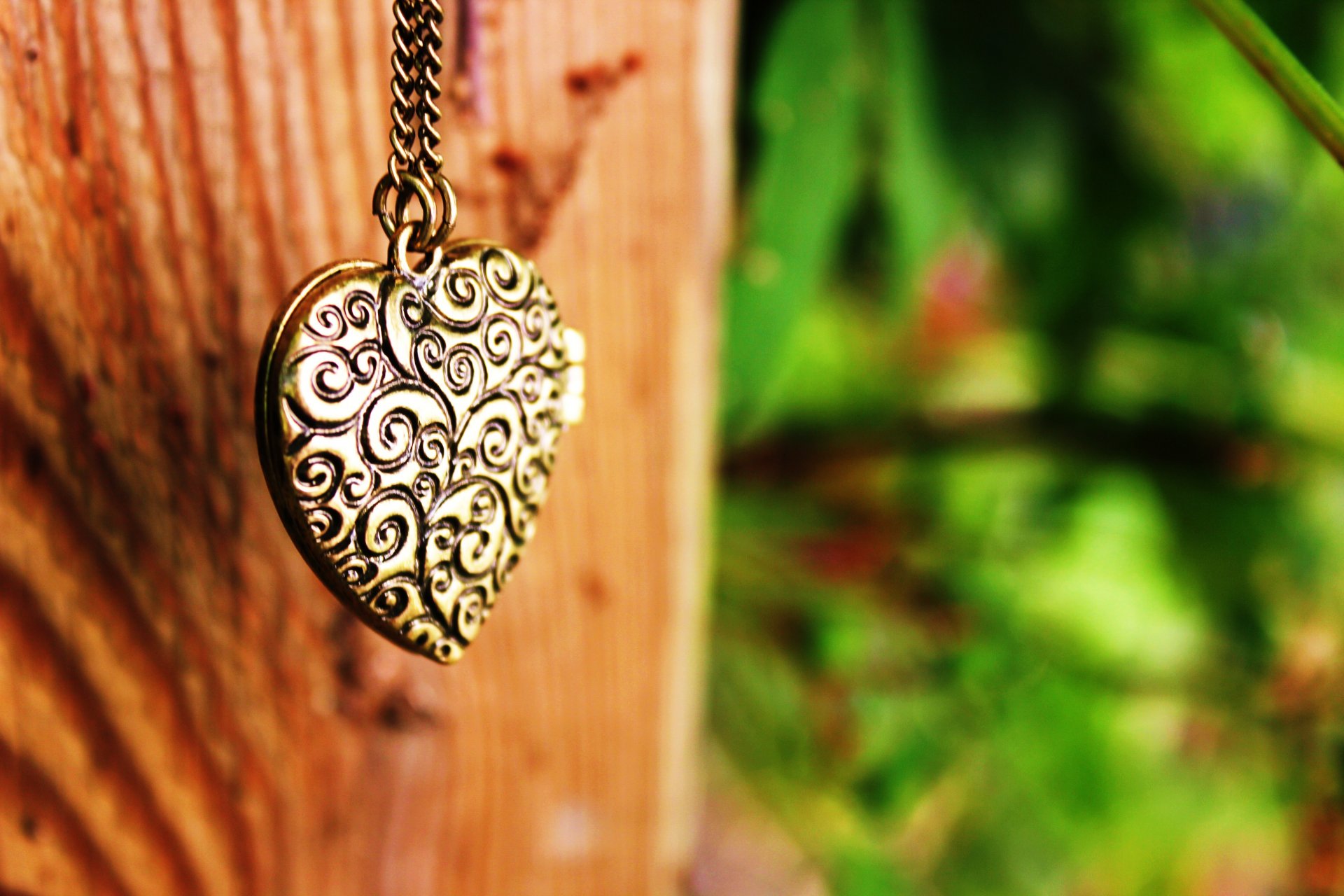 corazón colgante decoración