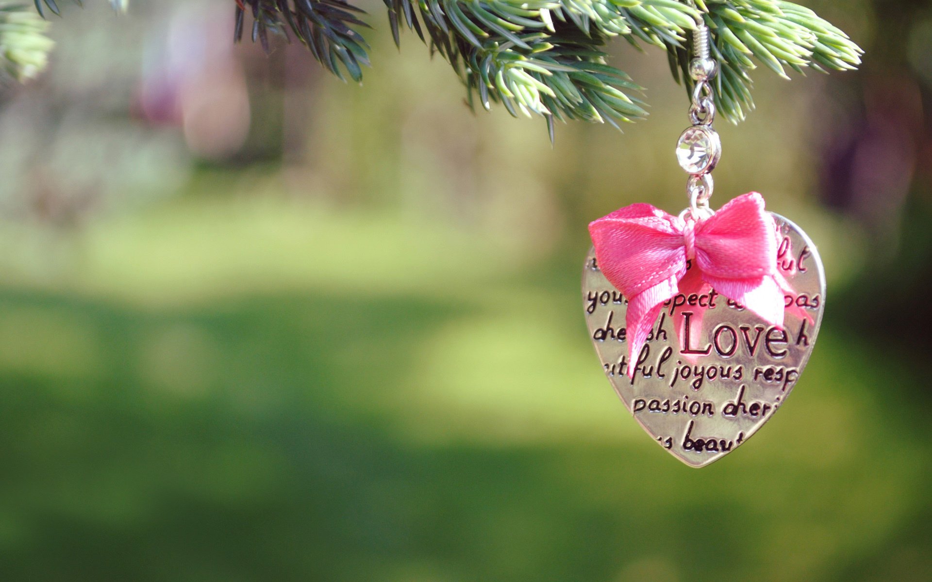 amor corazón bokeh madera