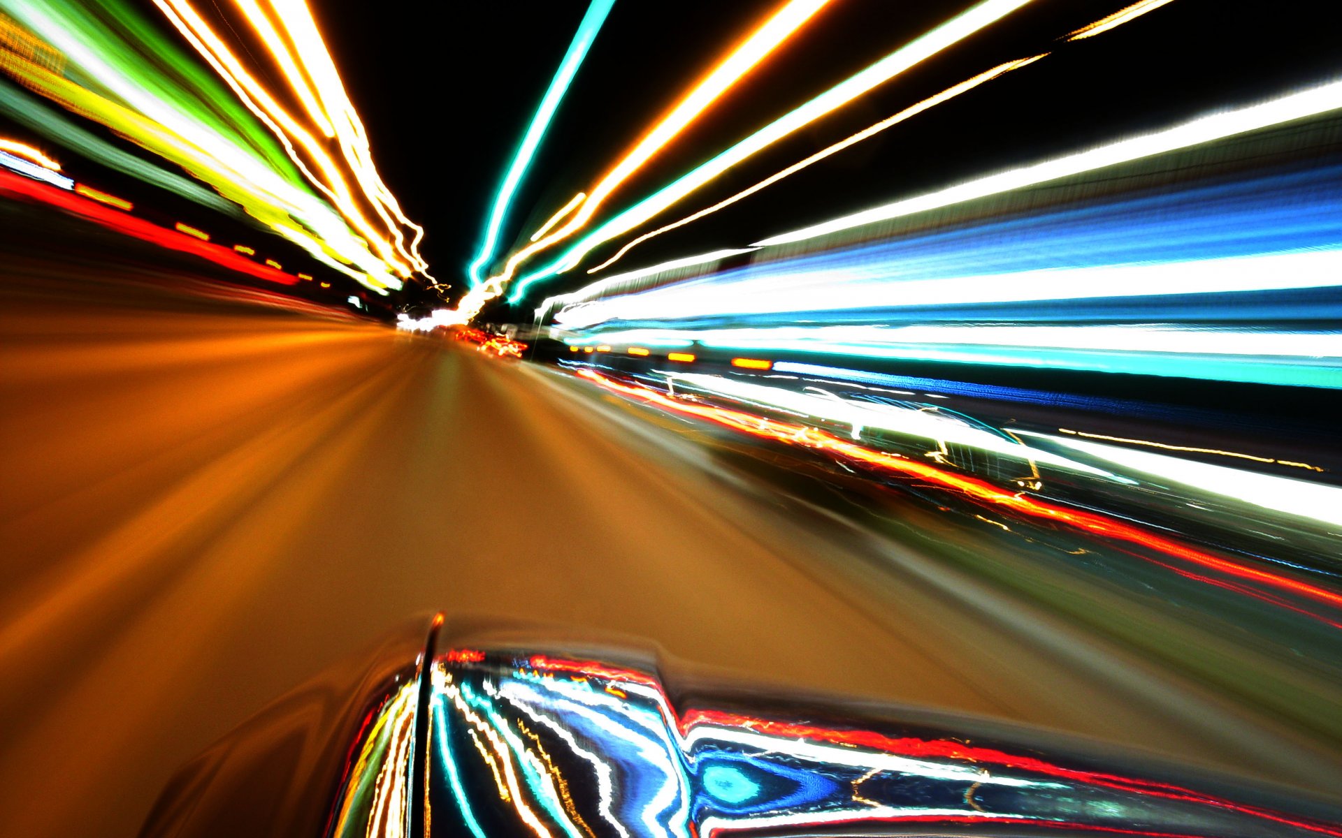 velocidad luces máquina