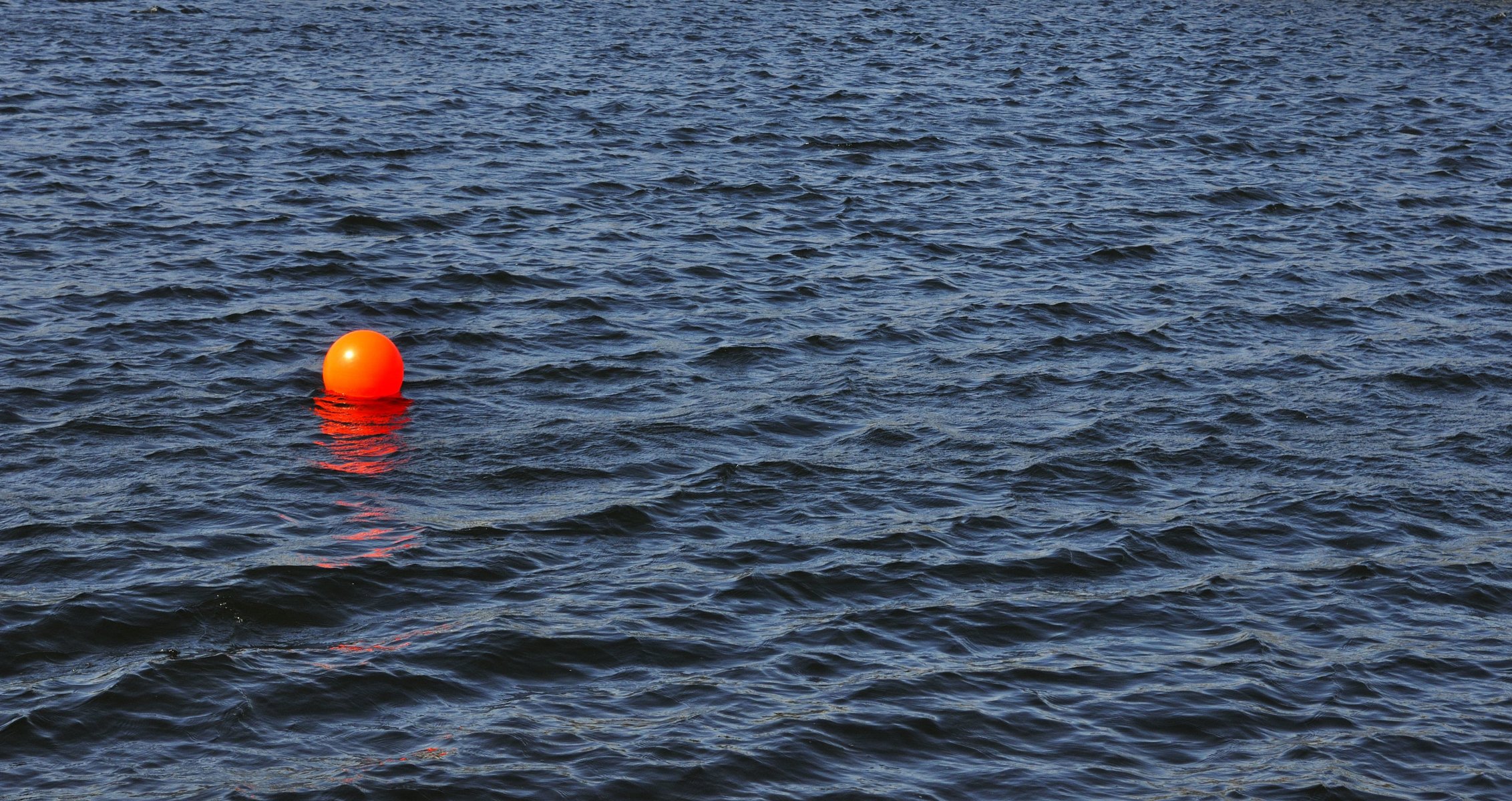 greg stevenson fotógrafo foto agua cuerpo de agua olas bola rojo maric flotador faro