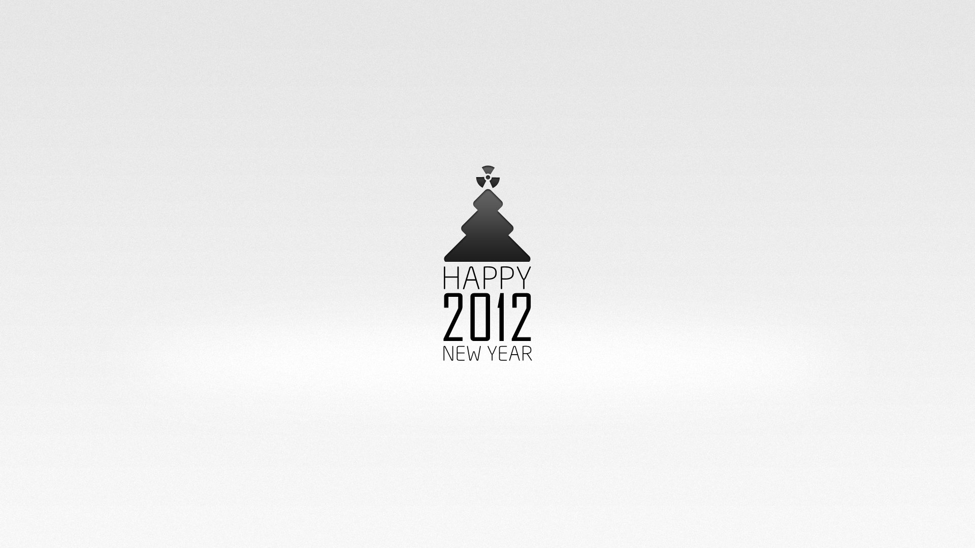 año nuevo 2012 vacaciones minimalismo