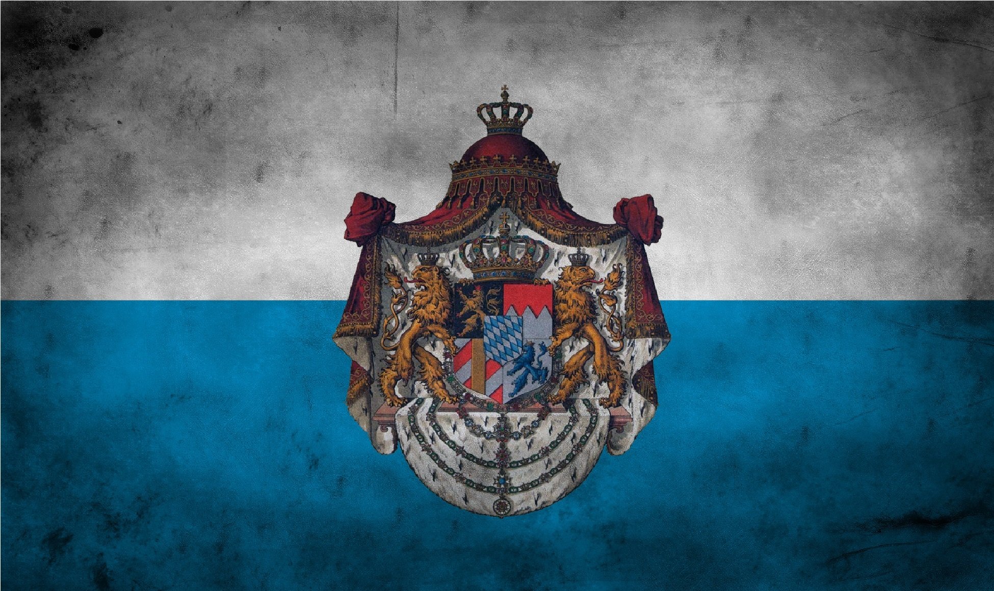 baviera munich alemania wolf escudo de armas bandera banderas leones imperio reino reich königreich