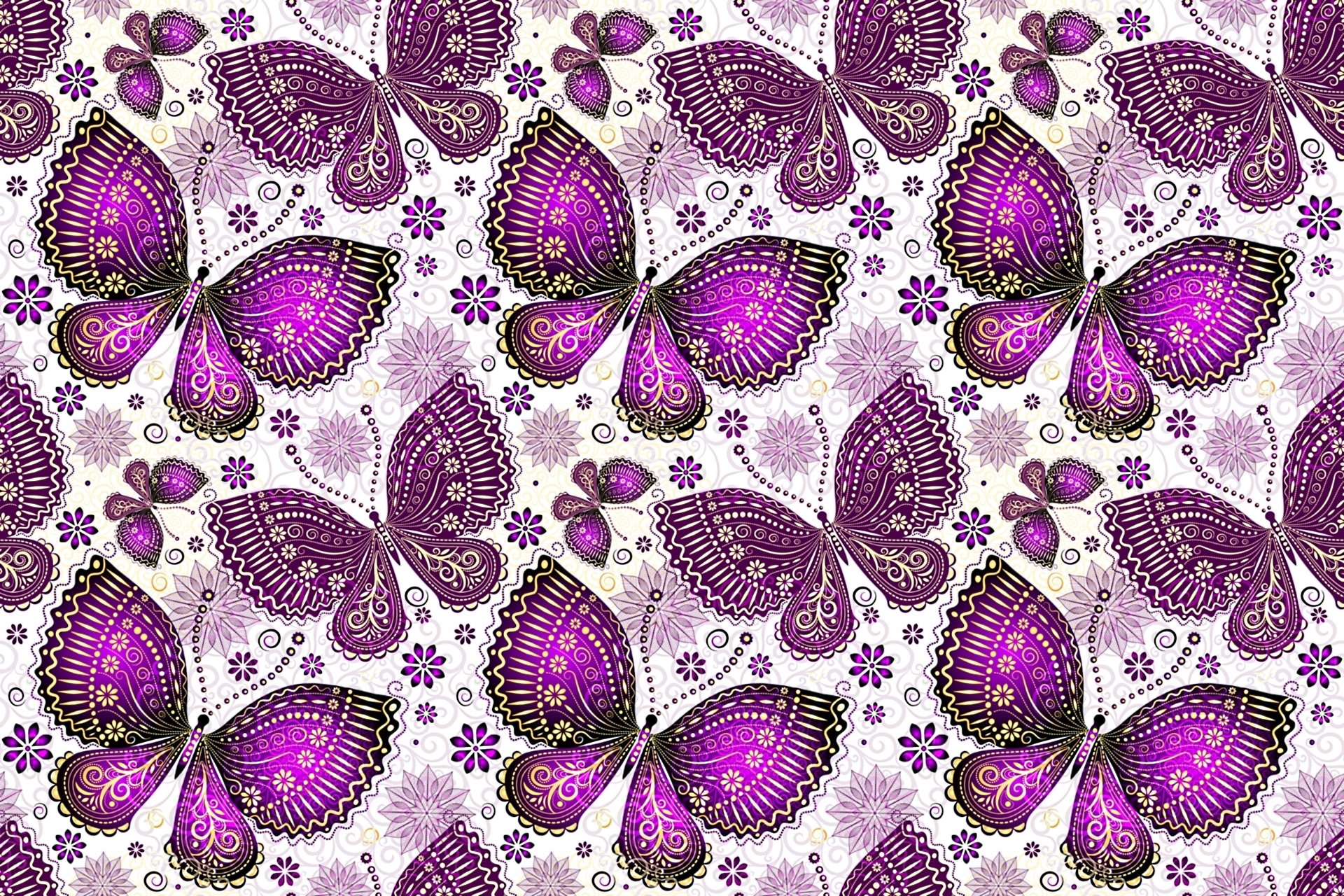 mariposas patrón alas