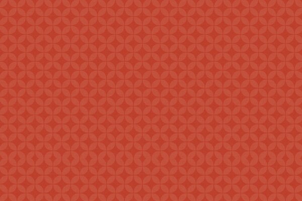 Tela de color naranja con patrón impreso