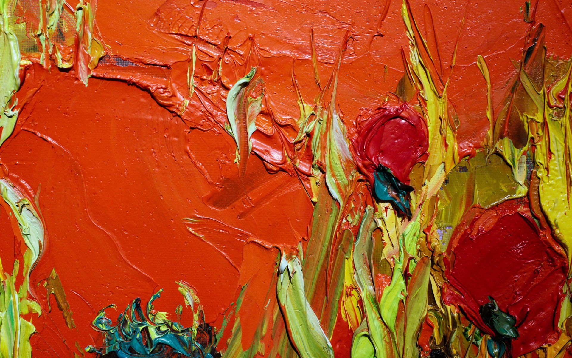 textura de aceite aceite pintura