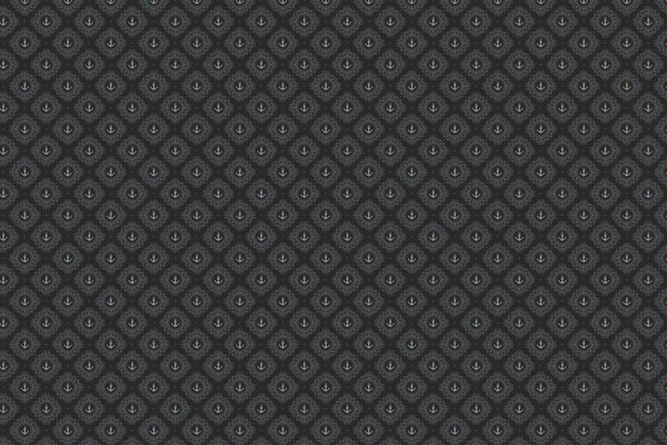 Patrón gris. Ancla en rombos