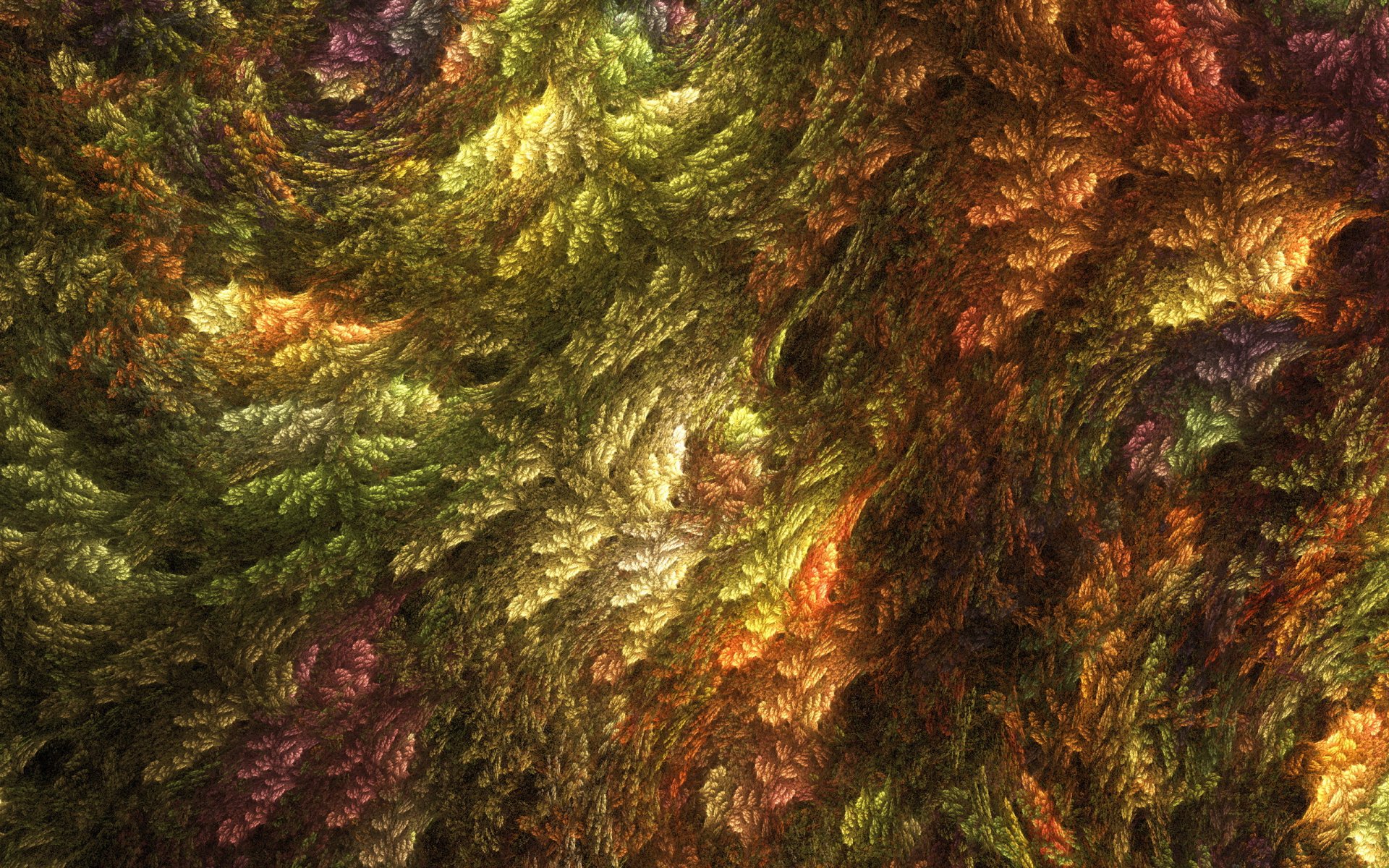 fractal multicolor verano