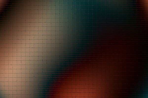 Jaula en rojo y negro borroso