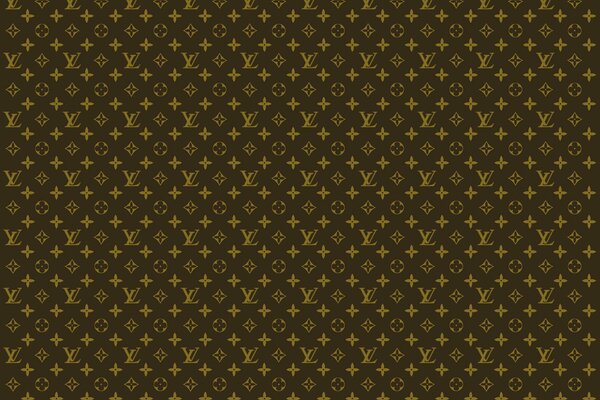 Logotipo de Louis Viton en color dorado