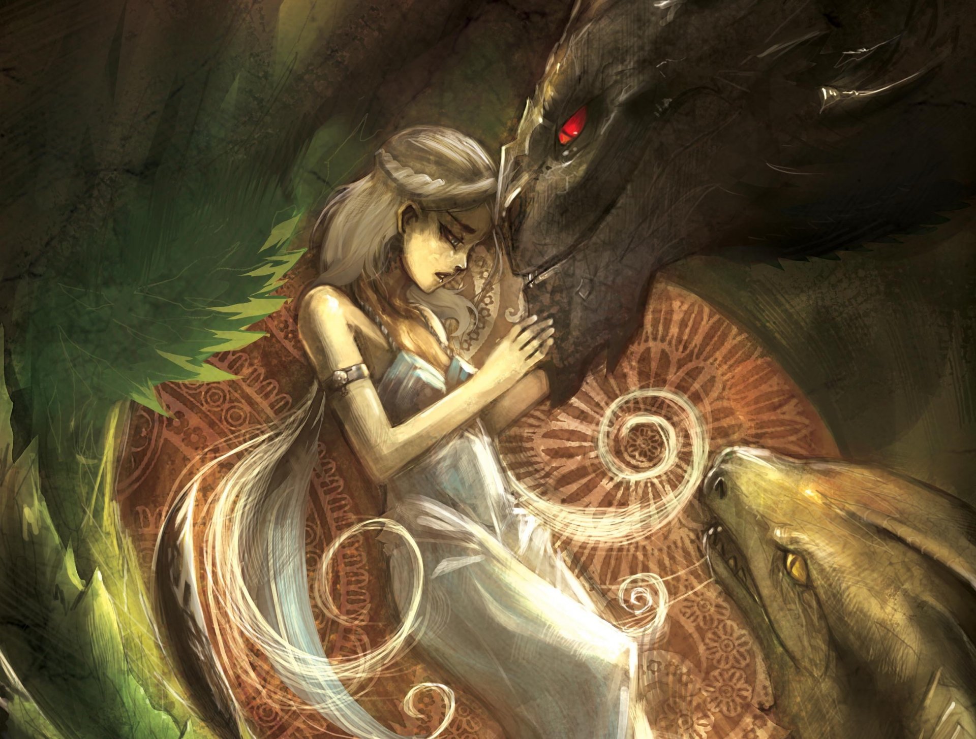 canción de hielo y fuego canción de hielo y fuego daenerys targaryen madre de dragones niña dragones