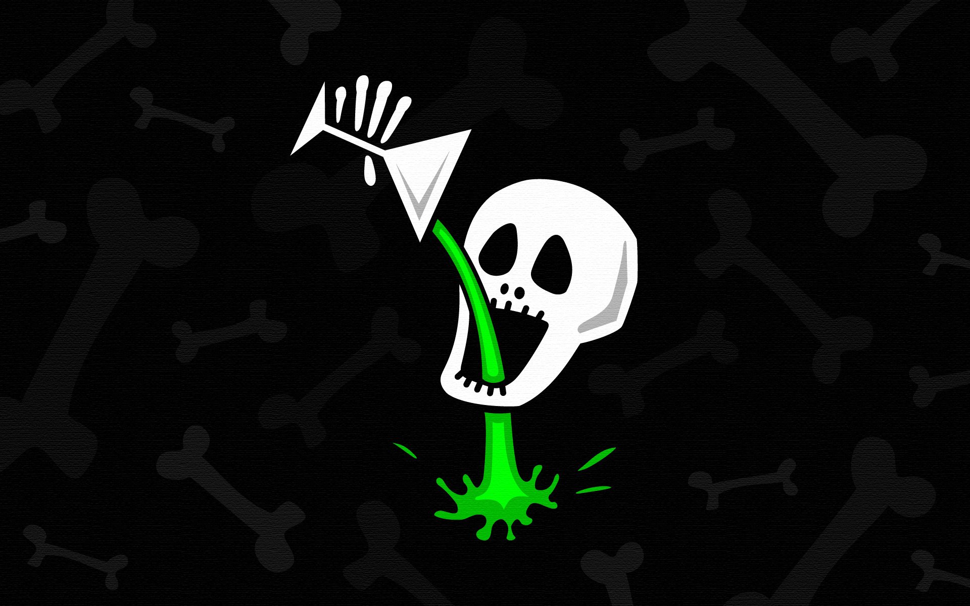 cráneo copa de vino bebida huesos