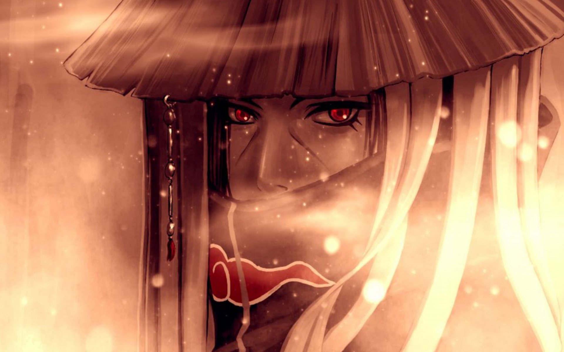 anime naruto akatsuki uchiha itachi sharingan