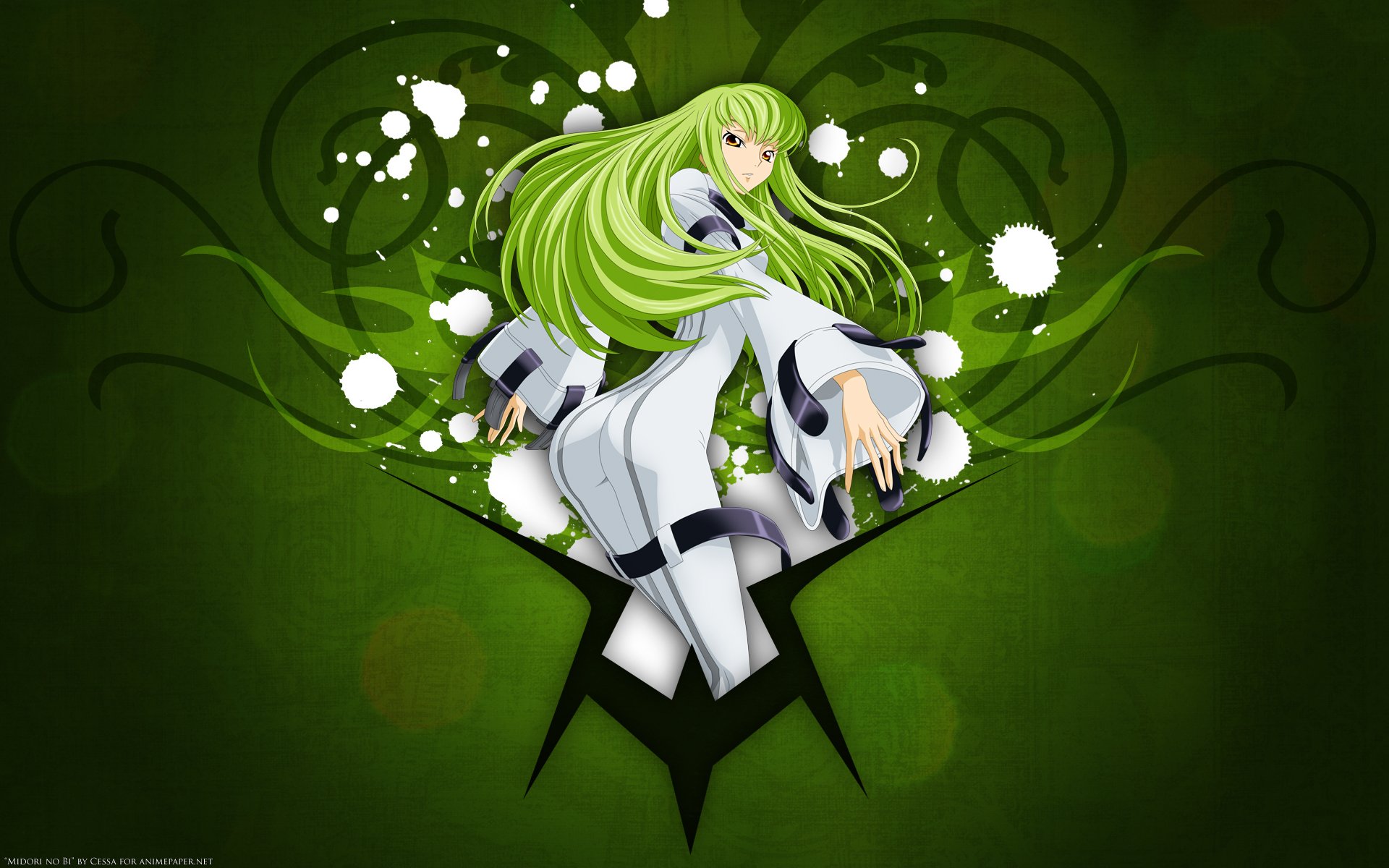code geass verde pelo largo