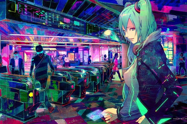 Vocaloid Art en fondos de pantalla