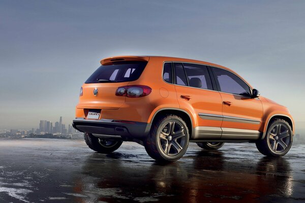Jeep naranja volkswagen