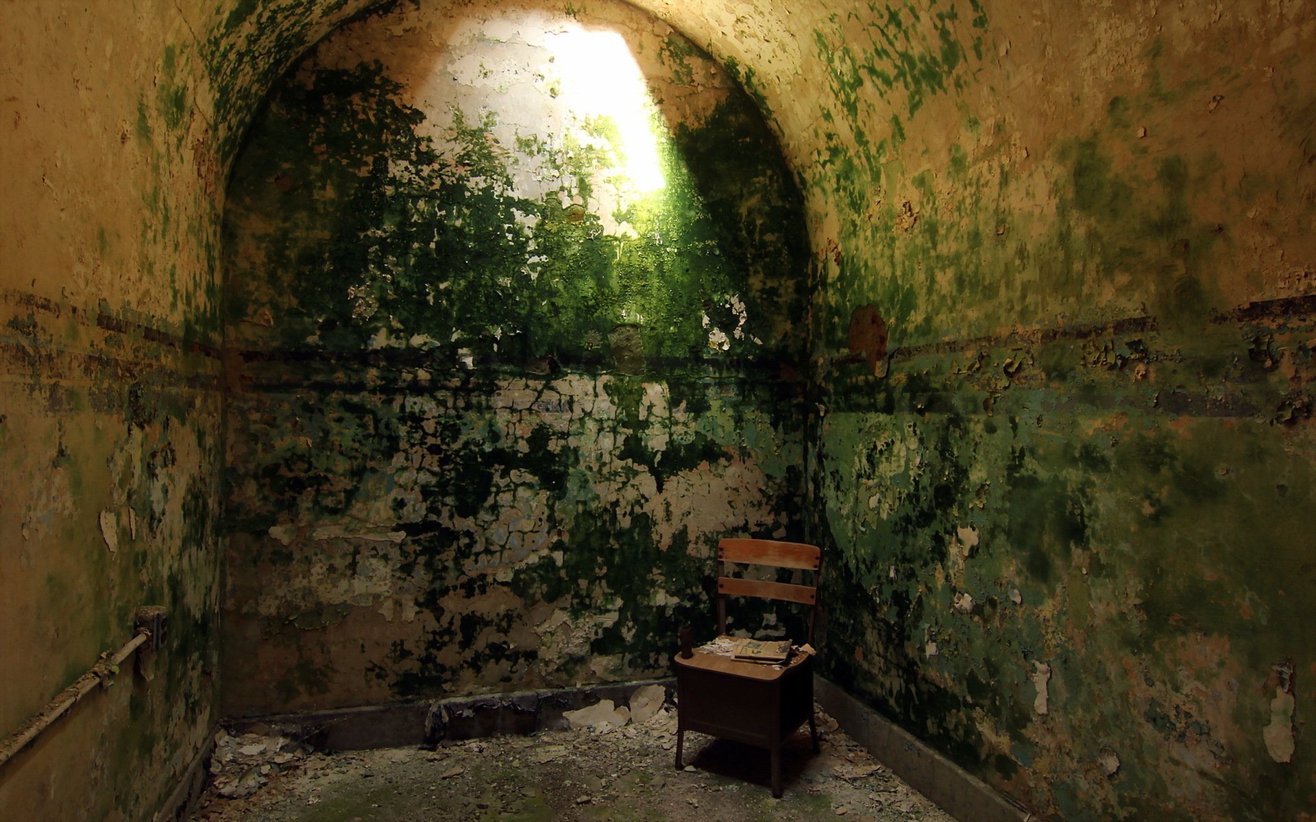 prisión cámara interior