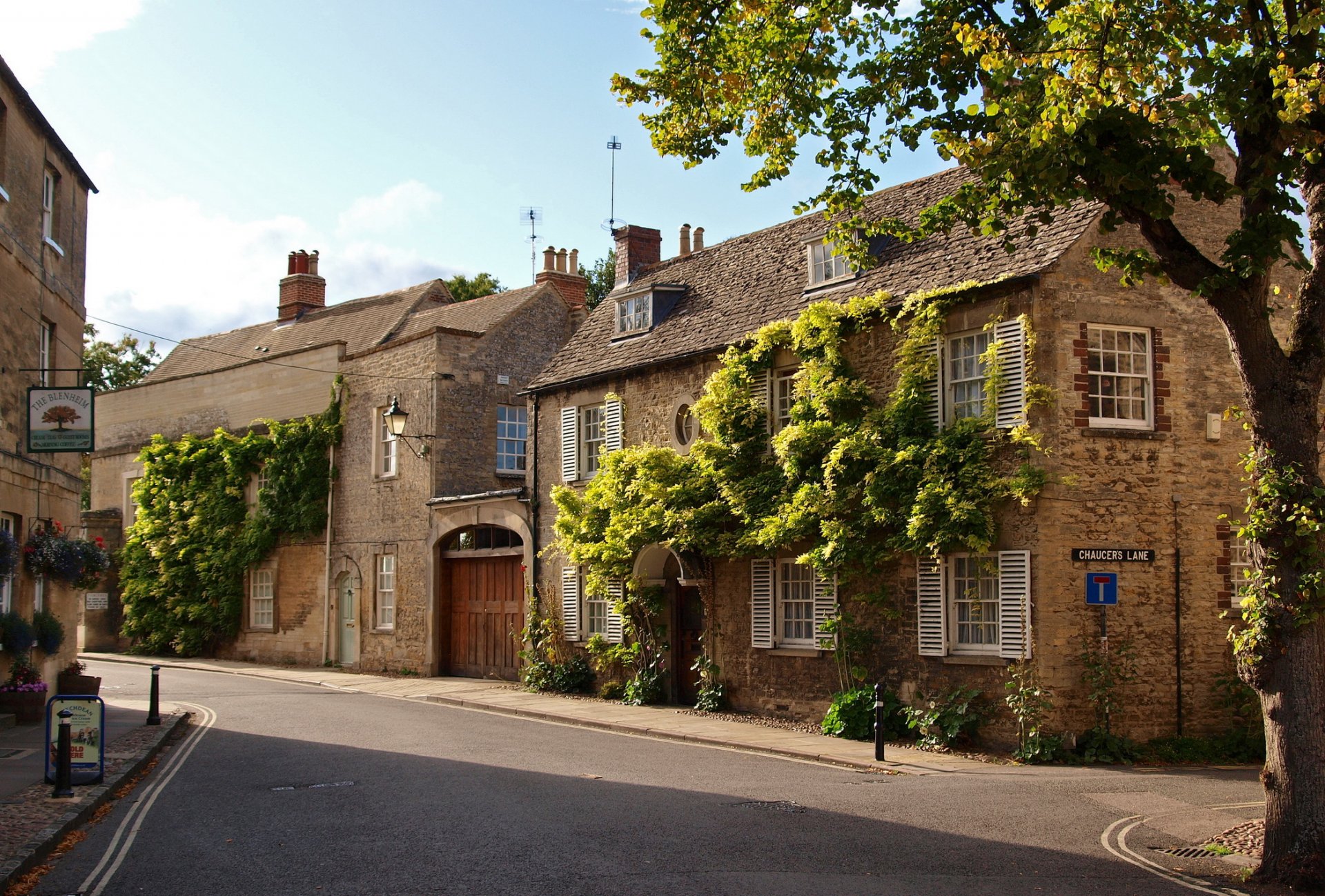 casa reino unido oxfordshire woodstock ciudad foto