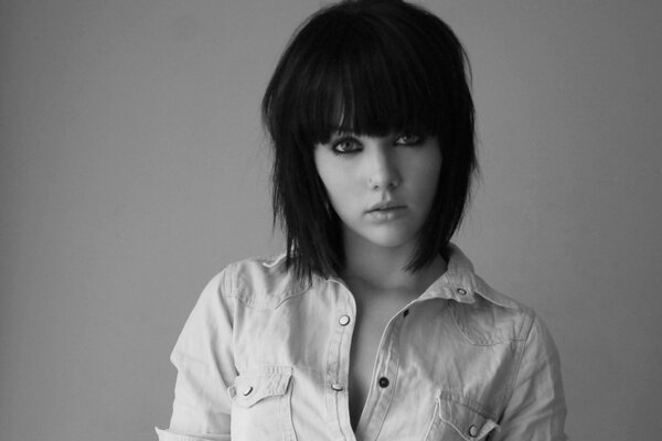 Mirada llamativa, modelo mellisa clarke