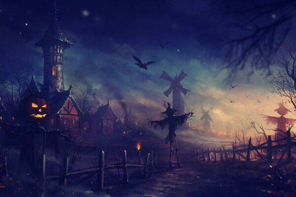 Pesadilla en la noche de Halloween