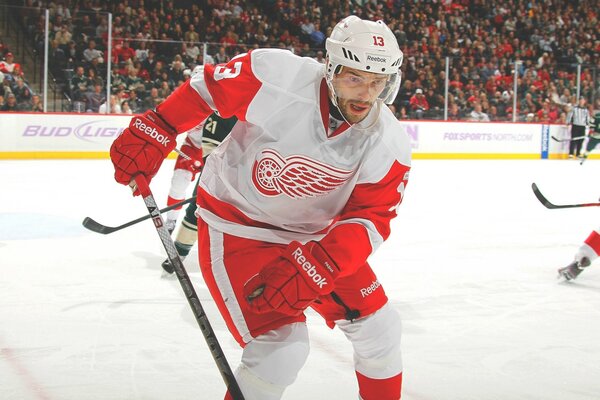 Imagen de un jugador de hockey durante un partido