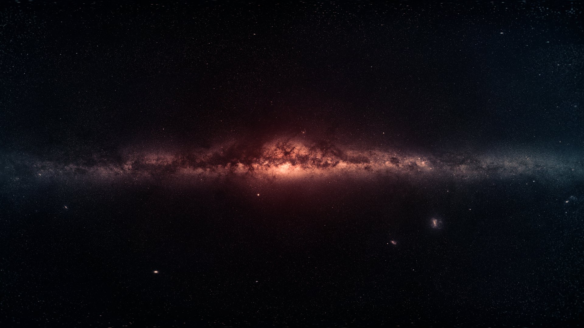espacio estrellas vía láctea galaxia espacio 1920x1080