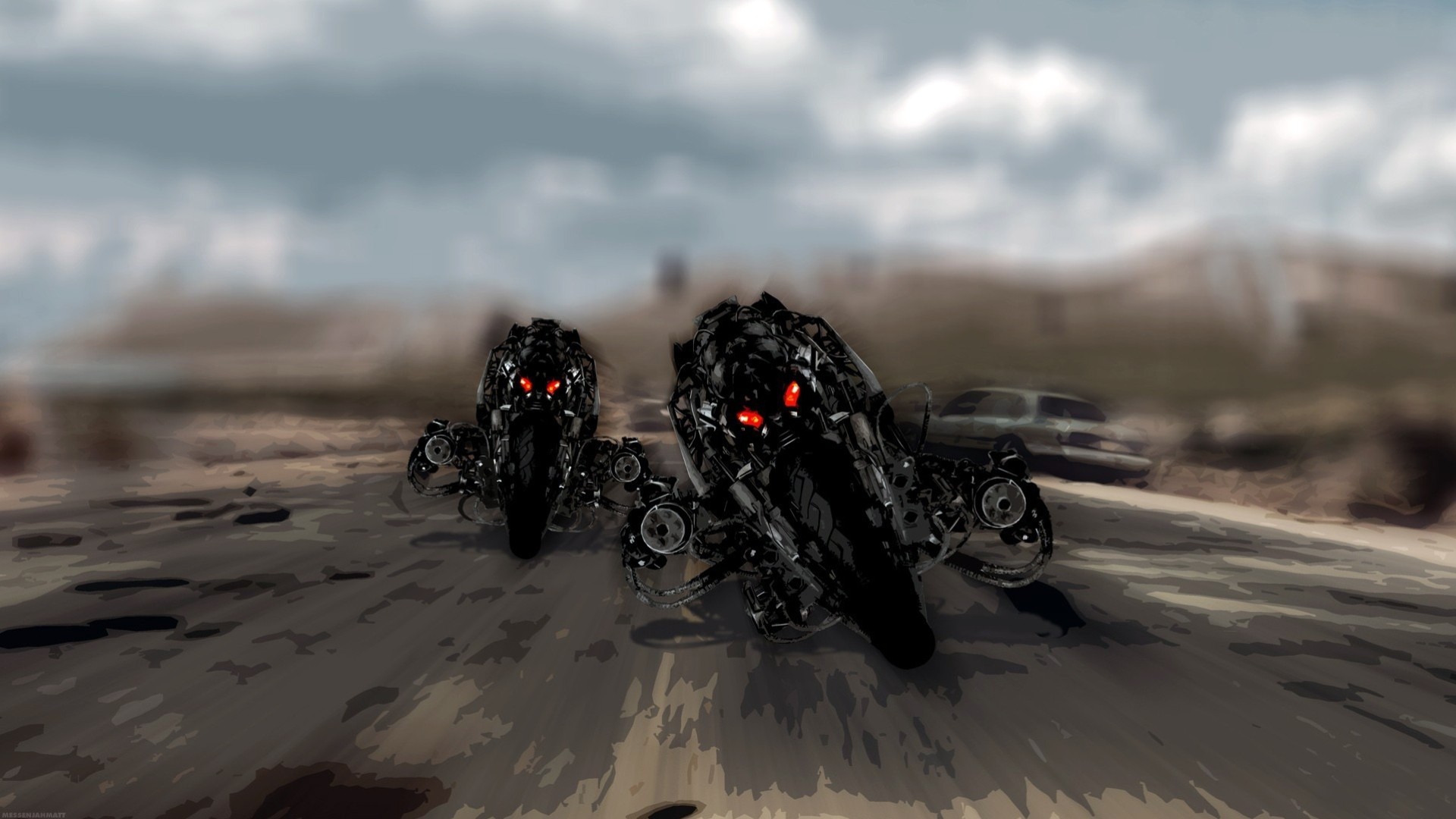 maquinaria terminator robots ficción