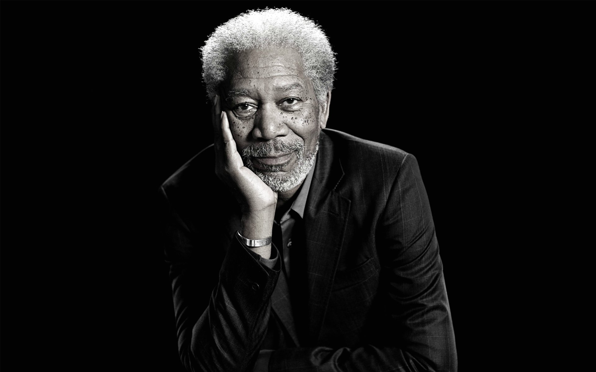 morgan freeman actor cara mirada