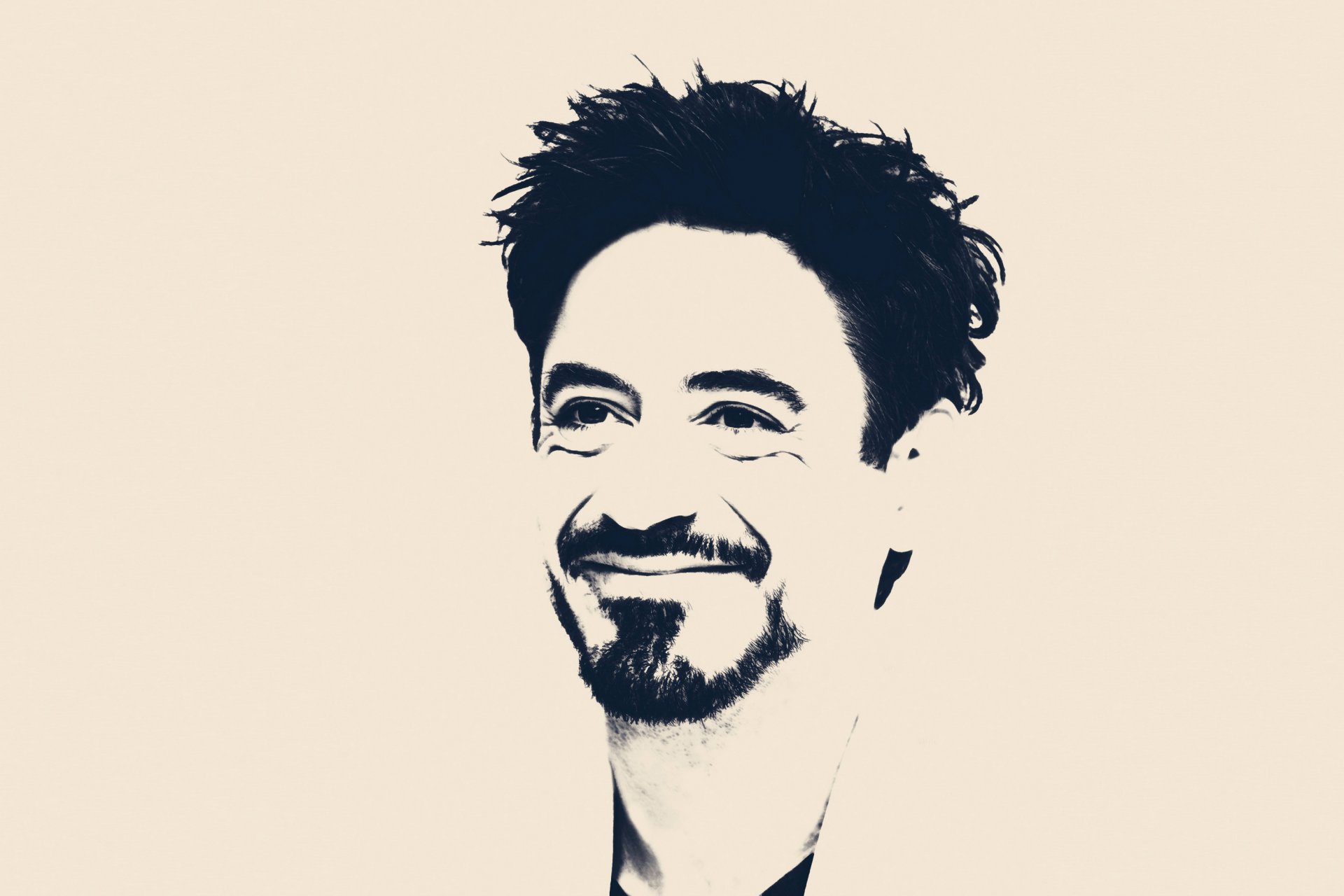 robert downey jr. arte retrato