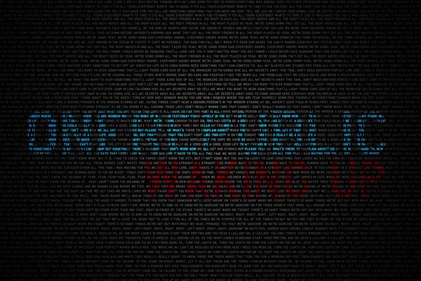 Fondos de pantalla de palabras