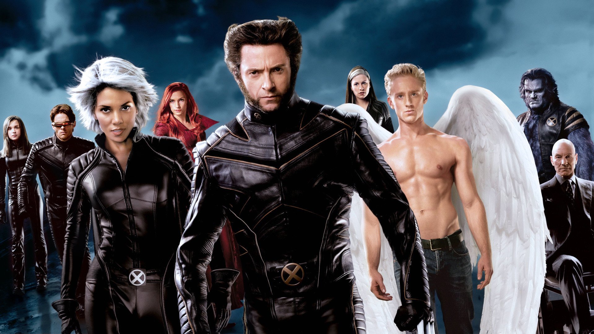 x-men la última batalla x-men the last stand ellen page james marsden halle berry famke janssen hugh jackman ben foster anna packwin anna paquin kelsey grammer patrick