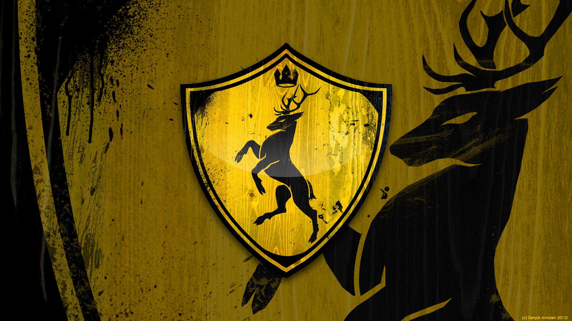 juego de tronos canción de hielo y fuego canción de hielo y fuego serie de televisión libro baratheon escudo de armas ciervo corona cuernos nuestra furia