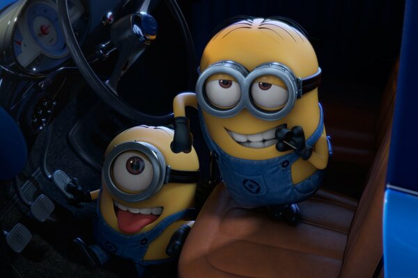 Minions de dibujos animados Despicable me 2