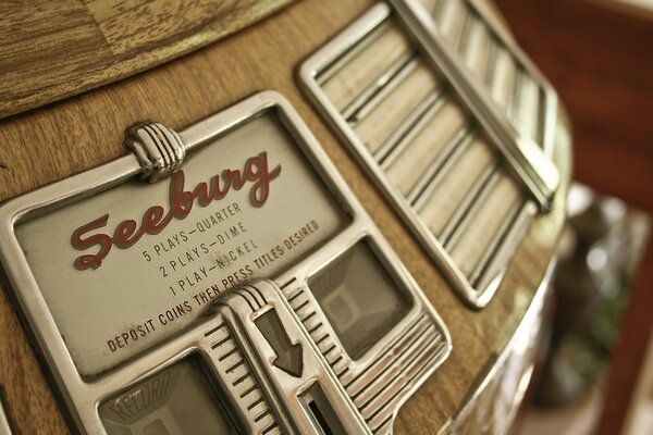 Jukebox primer plano