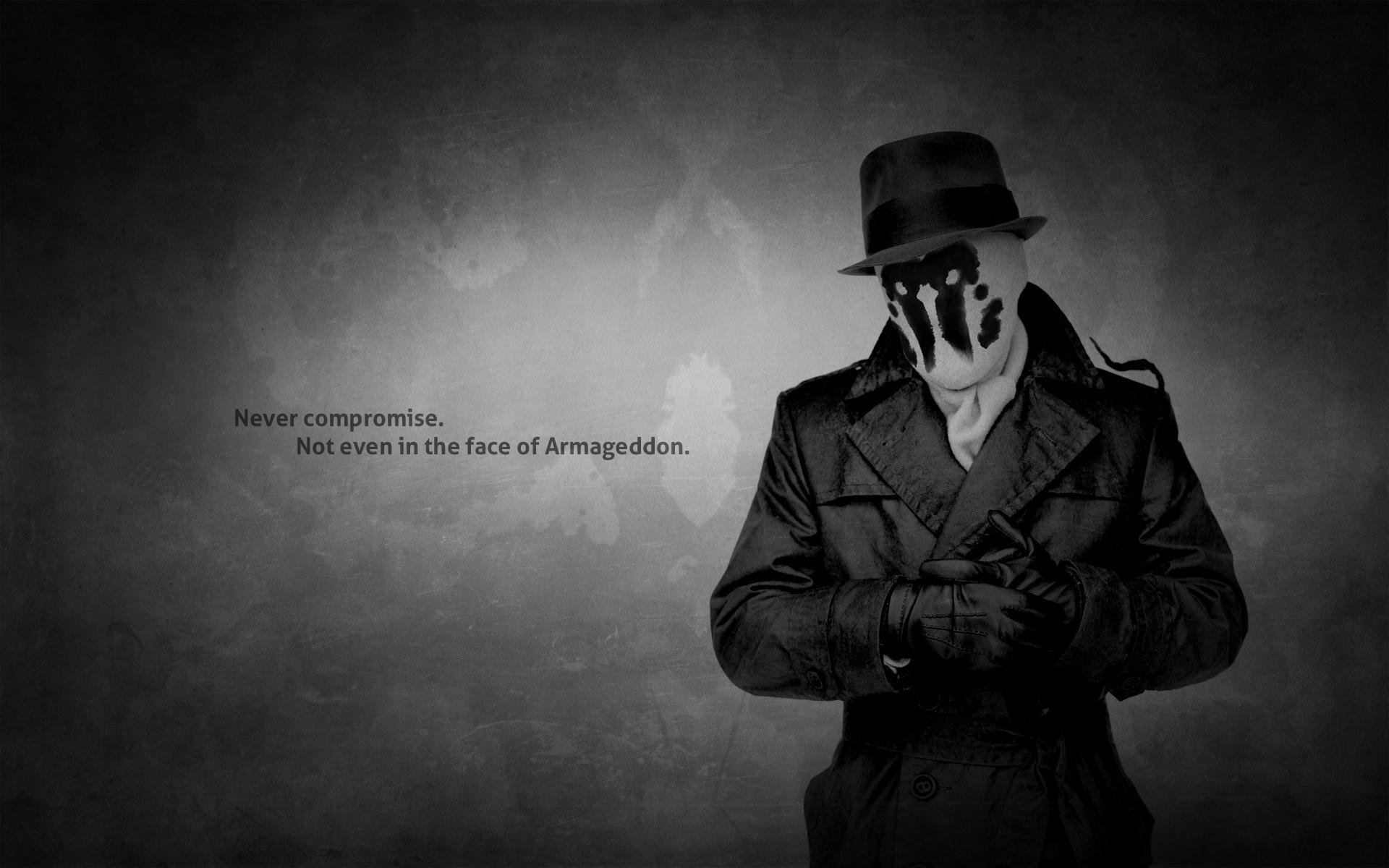 wachmen universo dc cómics rorschach héroes